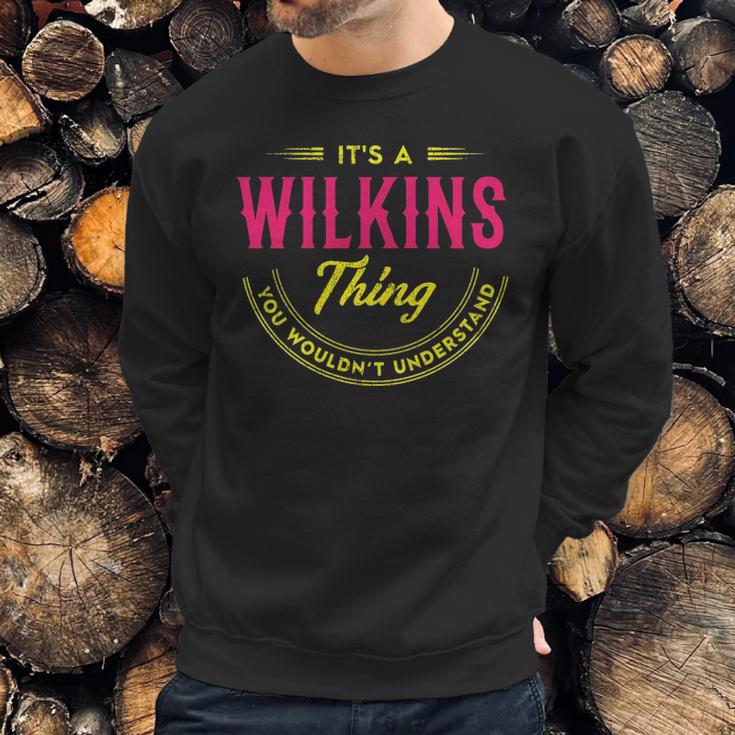 Wilkins Shirt Personalized Name GiftsShirt Name Print T Shirts Shirts With Name Wilkins Sweatshirt Gifts for Him