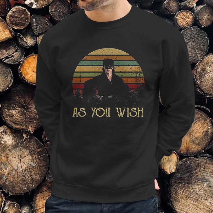 As You Wish Vintage Sweatshirt Gifts for Him