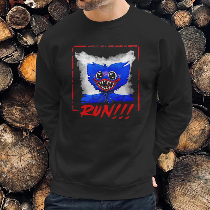 Wuggy Wuggy Is After You Run Sweatshirt Gifts for Him