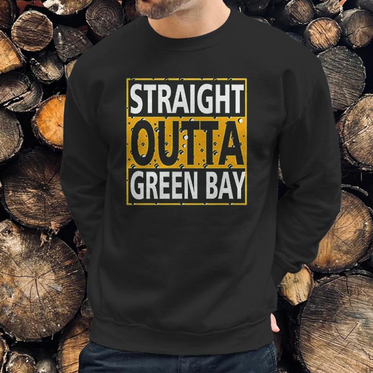 Xtreme Wisconsin Straight Outta Green Bay Sweatshirt Gifts for Him