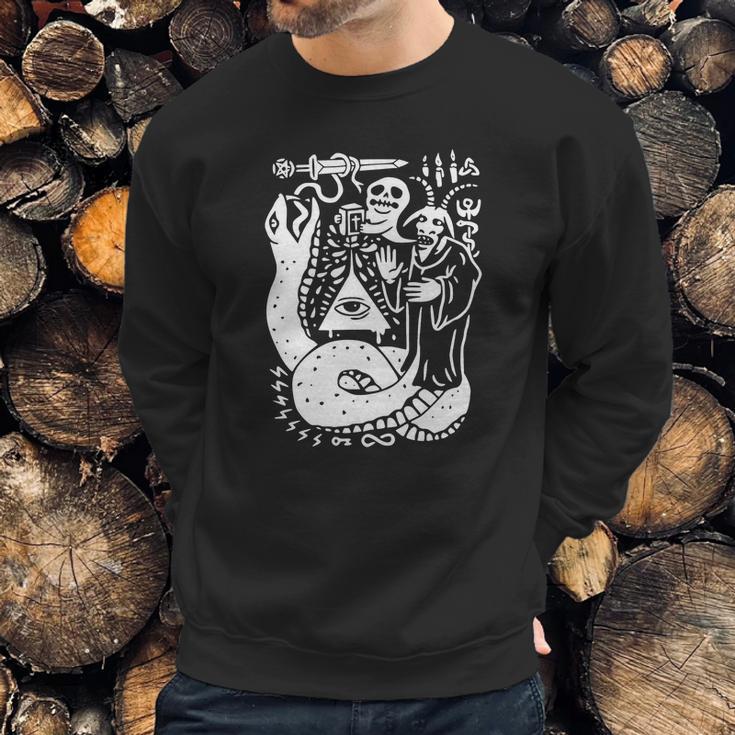 Yo Cult Occult Cult Cults Secret Sweatshirt Gifts for Him