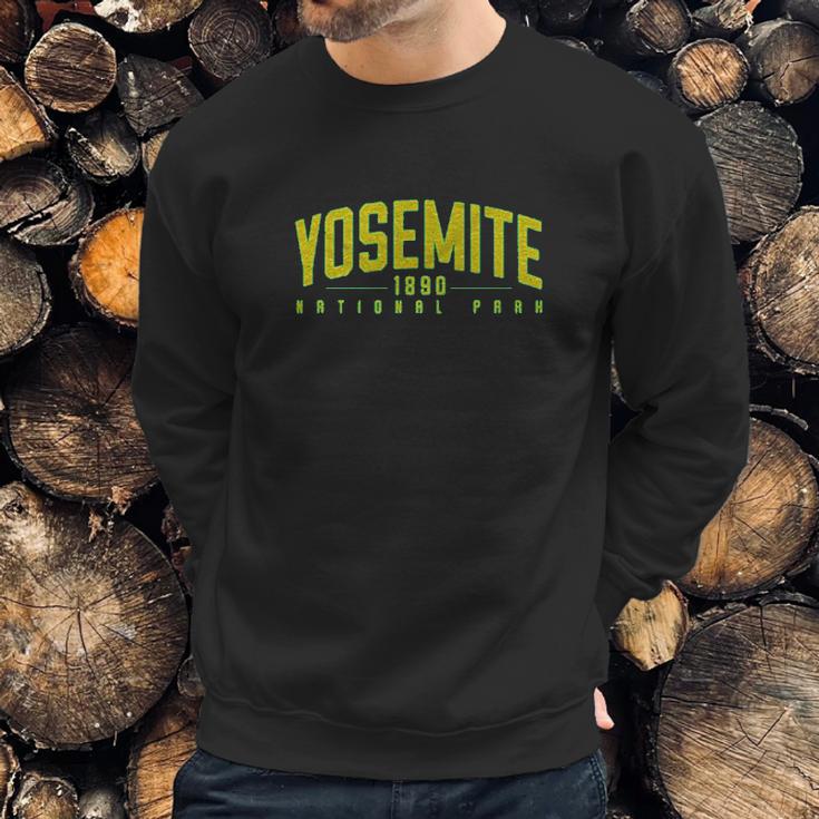 Yosemite National Park Modern Fit Sweatshirt Gifts for Him