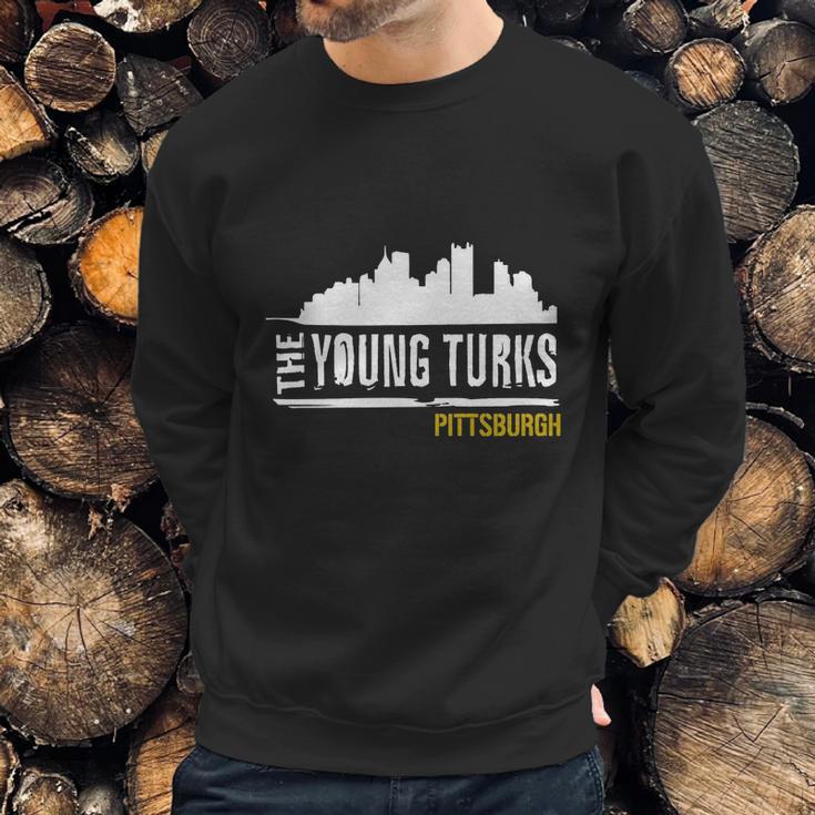 The Young Turks Pittsburgh Mens Organic Shirt Sweatshirt Gifts for Him