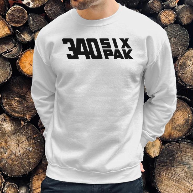 1970 Dodge Challenger 340 Six Pack Graphic Design Printed Casual Daily Basic Sweatshirt Gifts for Him