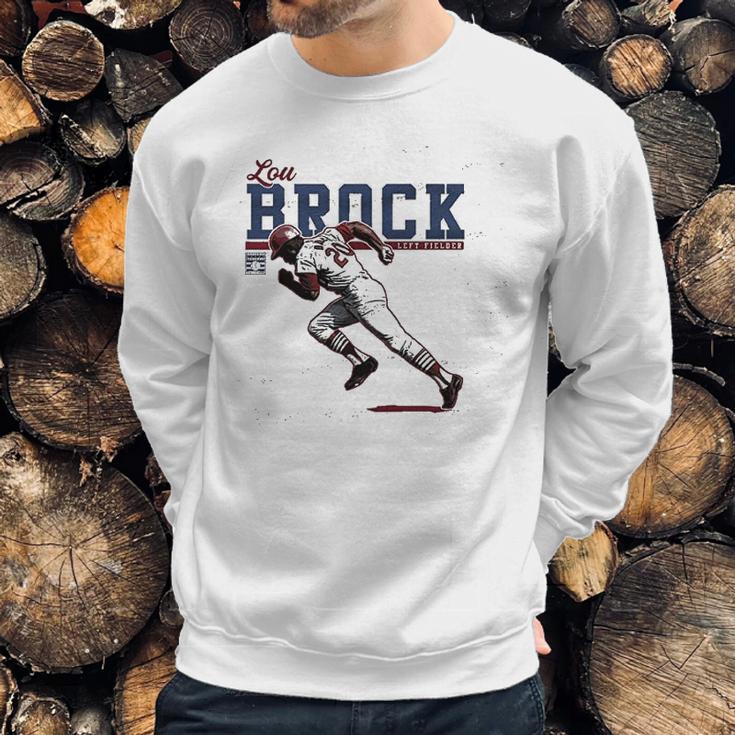 500 Level Lou Brock Sweatshirt Gifts for Him