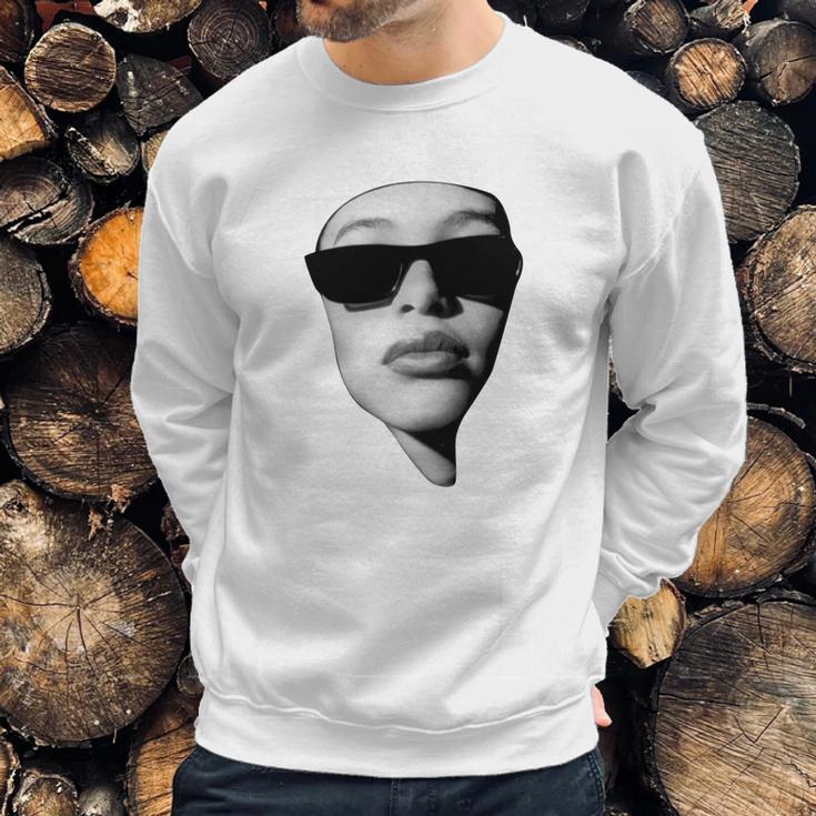 Aaliyah In Glasses Sweatshirt Gifts for Him