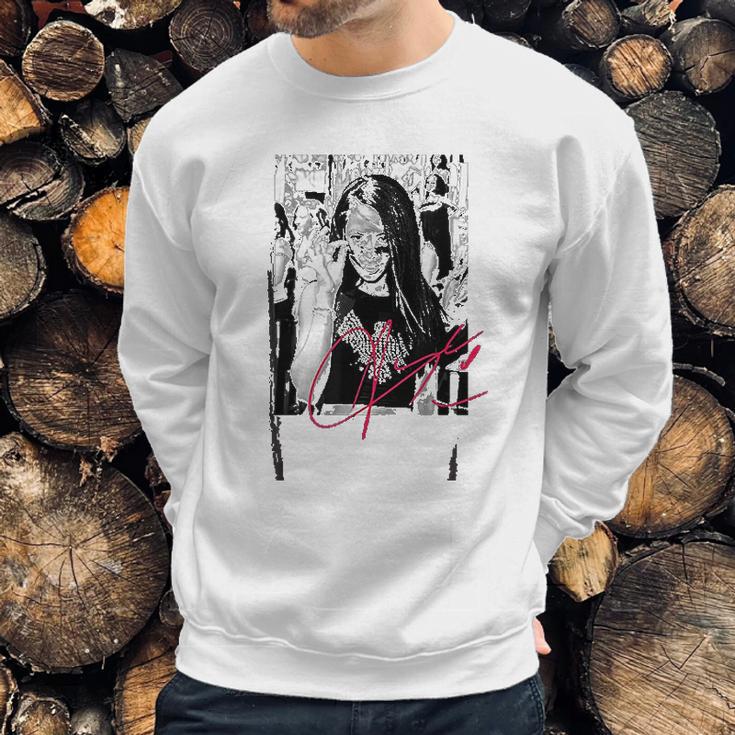 Aaliyah Signature And Quote Sweatshirt Gifts for Him