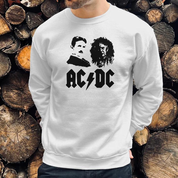 Ac Dc Tesla Edison Shirt Sweatshirt Gifts for Him