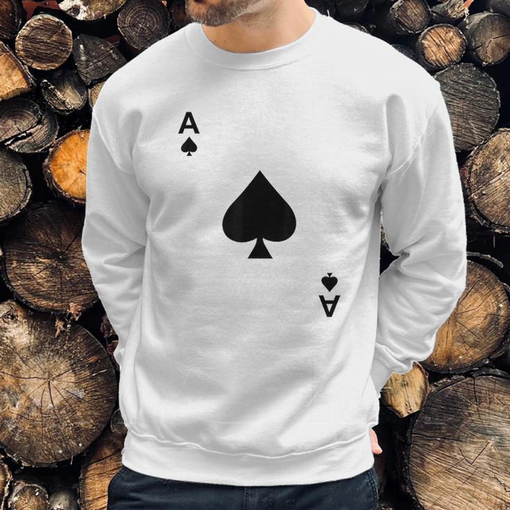 Ace Of Spades Blackjack Cards Poker Sweatshirt Gifts for Him