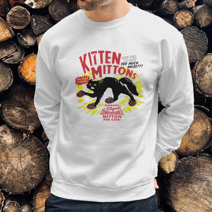 Always Sunny In Philadelphia Kitten Mittons Cats Lover Shirt Sweatshirt Gifts for Him