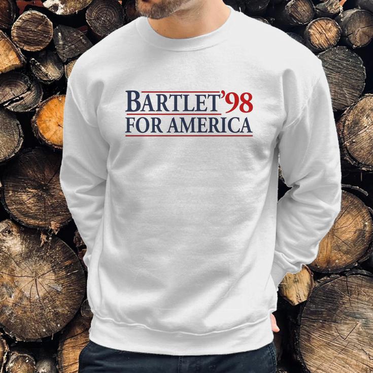 Bartlet For America Slogan West Wingthe West Wing Bartlet For America Josiah Bartlet Sweatshirt Gifts for Him