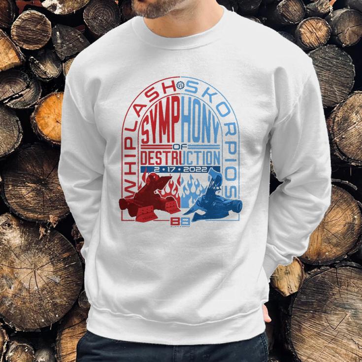 Battlebots February 17Th Main Event Whiplash Vs Skorpios Sweatshirt Gifts for Him