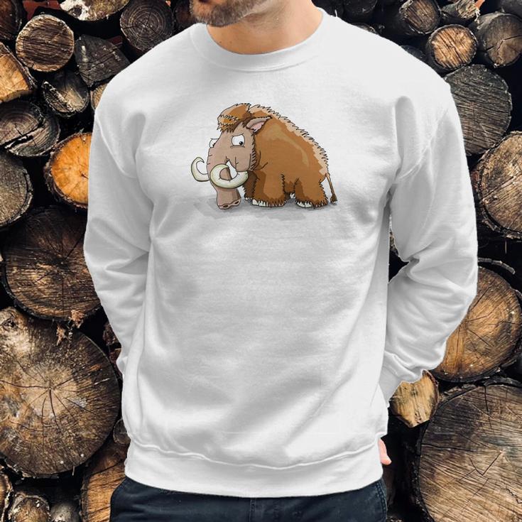 Big Wooly Mammoth Woolly Elephant Dinosaur Sweatshirt Gifts for Him