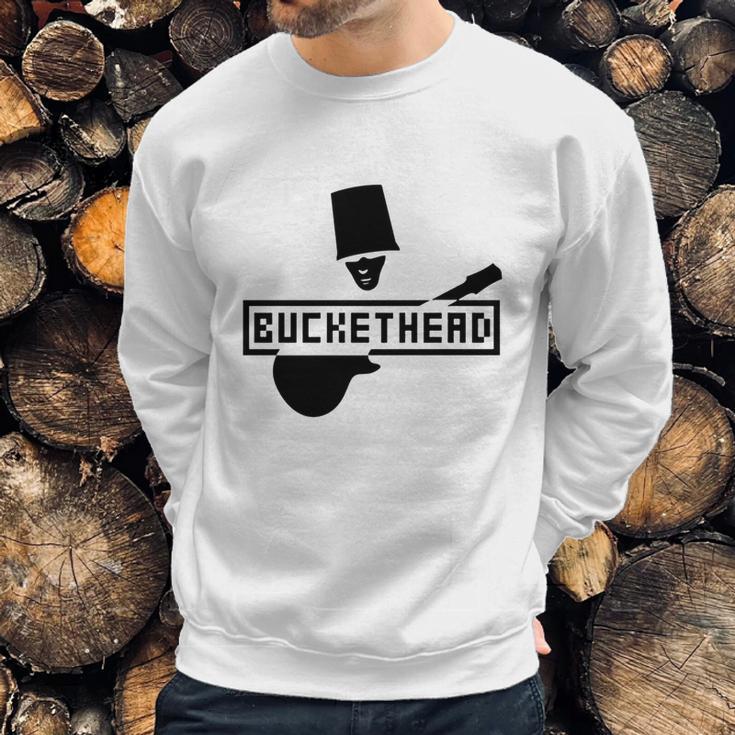 Buckethead Retro Guitar T-Shirt Sweatshirt Gifts for Him