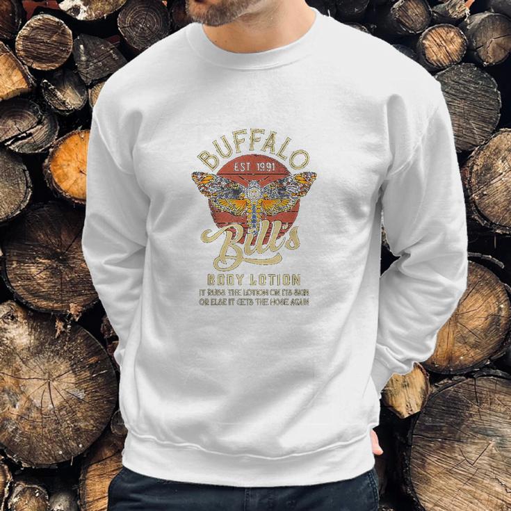 Buffalo Bill Body Lotion Silence Lambs 355 Horror Funny Sweatshirt Gifts for Him