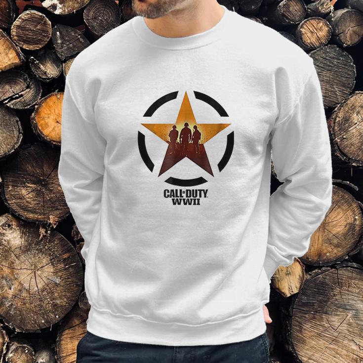 Call Of Duty Wwii Soldiers Front Line Sweatshirt Gifts for Him