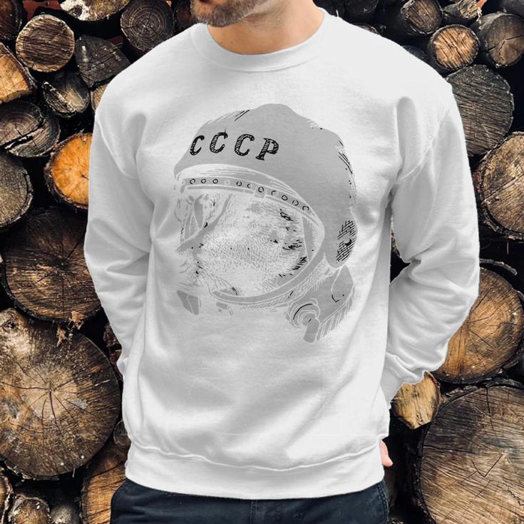 Cccp Laika Sweatshirt Gifts for Him