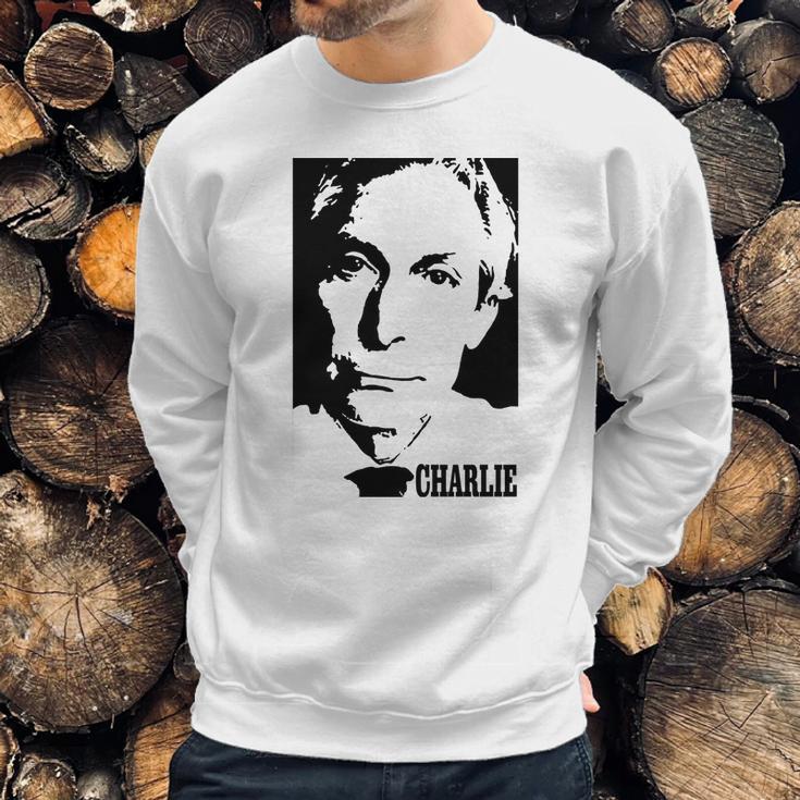 Charlie Watts Sweatshirt Gifts for Him