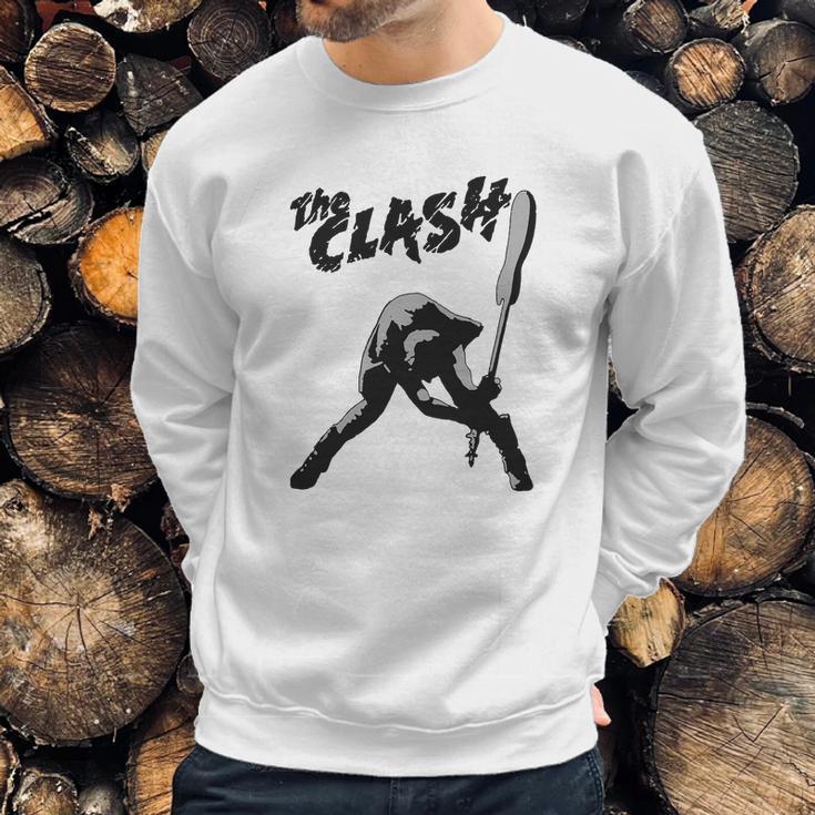 The Clash Guitar Smash Sweatshirt Gifts for Him