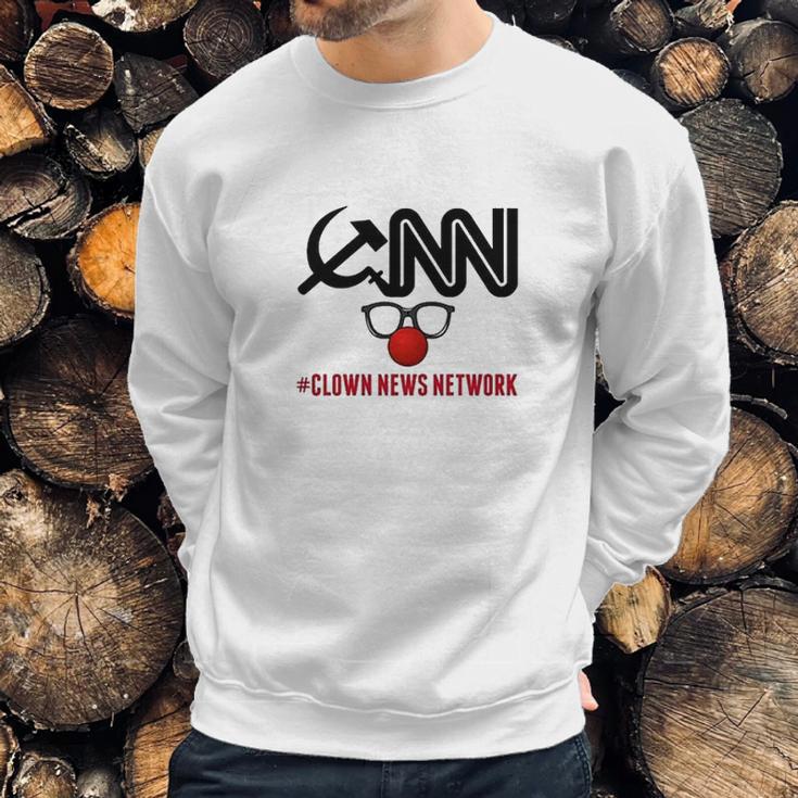 Cnn Clown News Network Sweatshirt Gifts for Him