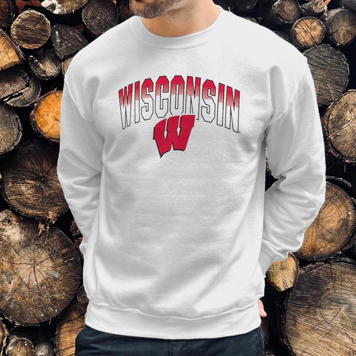 Colosseum Wisconsin Badgers Golden Boy Sweatshirt Gifts for Him