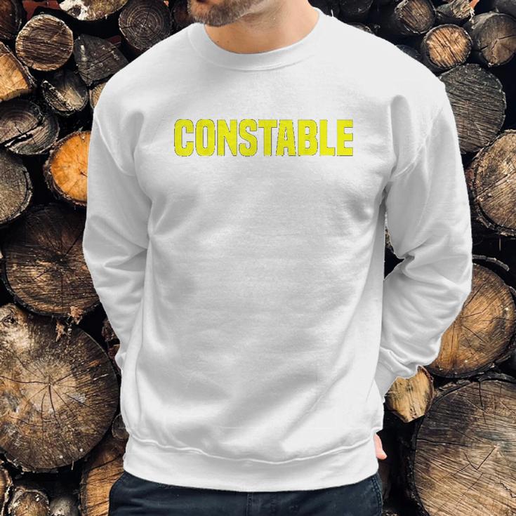 Constable Office Police Department Sweatshirt Gifts for Him