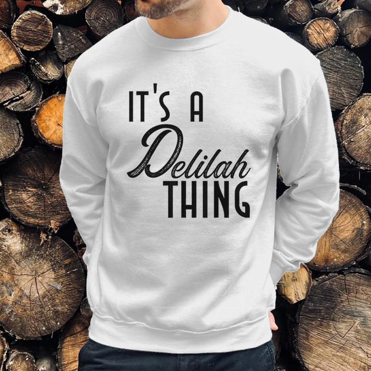 Cute Worlds Best Delilah Ever Sweatshirt Gifts for Him