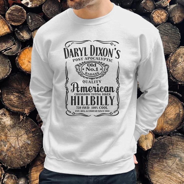 Daryl Dixon Hillbilly Walking Dead Sweatshirt Gifts for Him