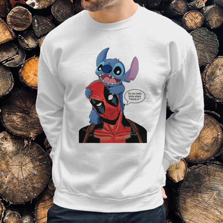 Deadpool StitchShirt Sweatshirt Gifts for Him