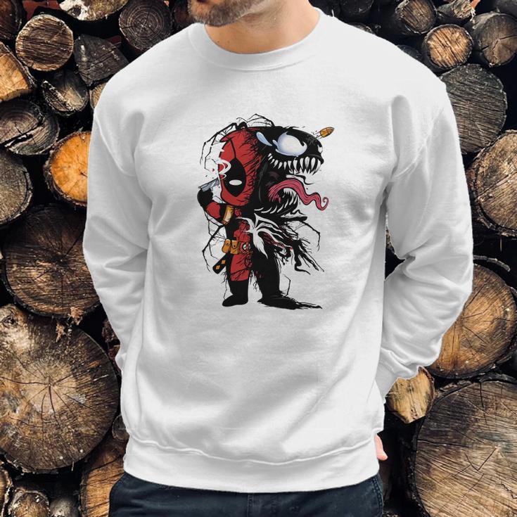 Deadpool Venom Sweatshirt Gifts for Him