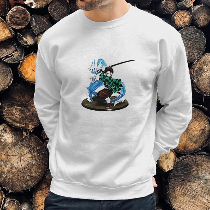 Demon Slayer Aqua Sweatshirt Gifts for Him