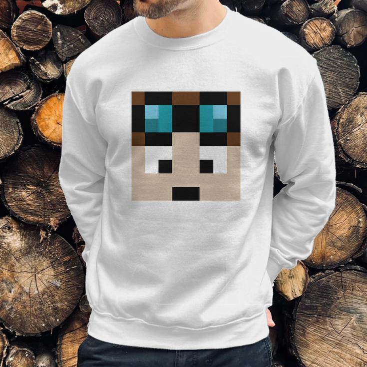 Thediamondminecart Minecraft Skin Sweatshirt Gifts for Him