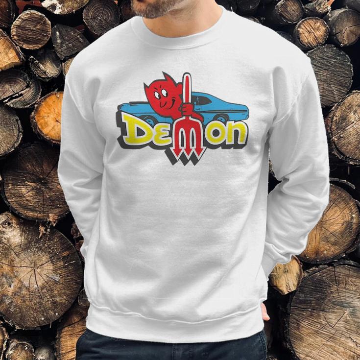 Dodge Demon Graphic Design Printed Casual Daily Basic V2 Sweatshirt Gifts for Him