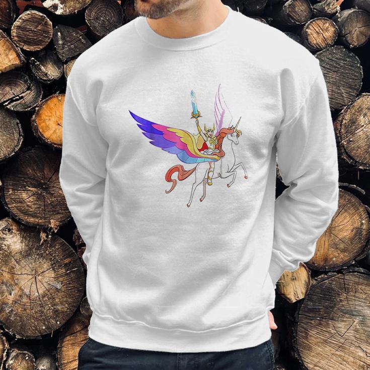 Dreamworks She-Ra And Swift Wind Sweatshirt Gifts for Him