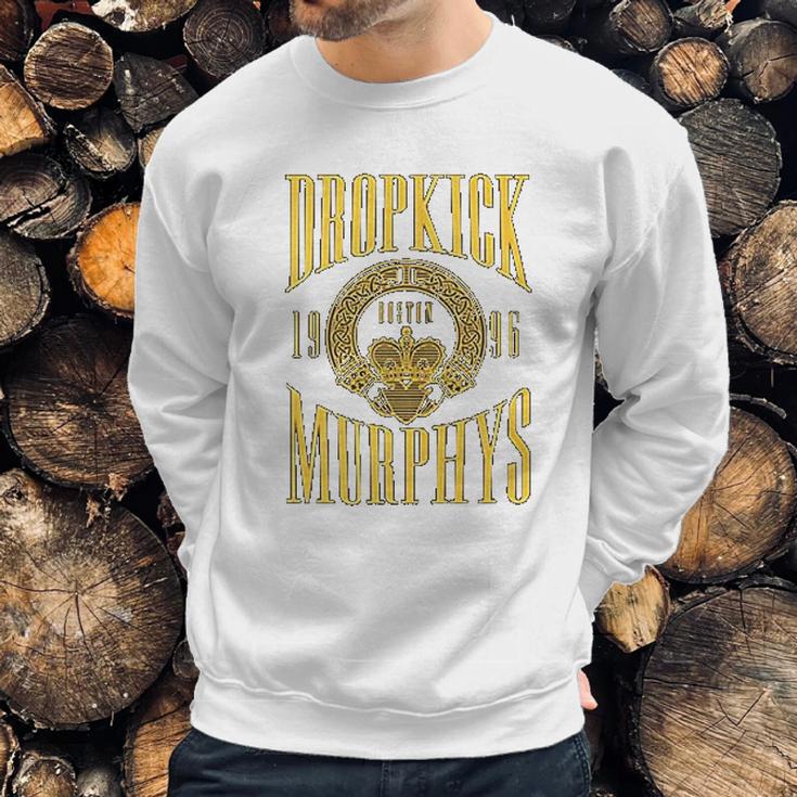 Dropkick Murphys Claddagh Boston 1996 Band Logo Sweatshirt Gifts for Him