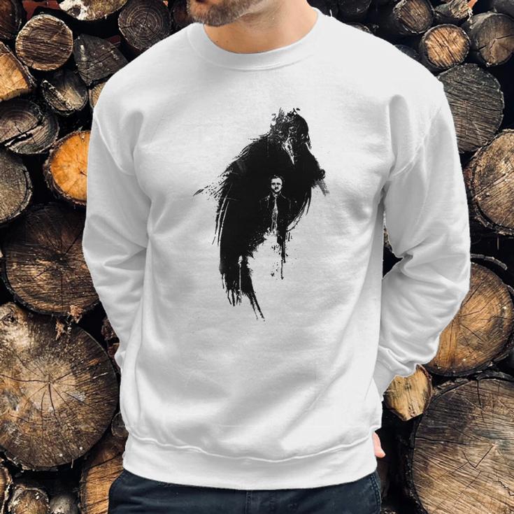 Edgar Allan Poe The Raven Nevermore American Writer Poet Sweatshirt Gifts for Him