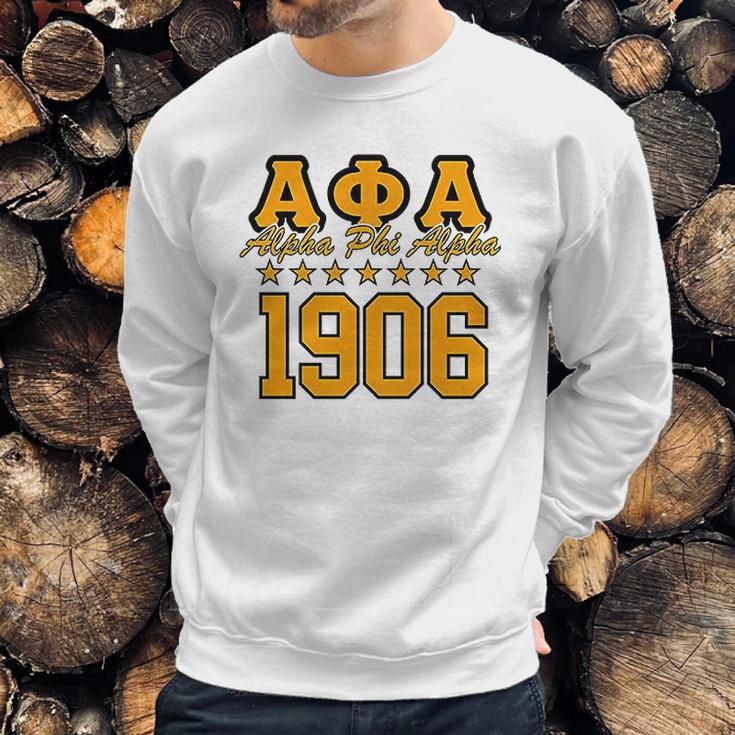 Fashion Greek Alpha Phi Alpha 7 Stars 1906 Ringer Sweatshirt Gifts for Him