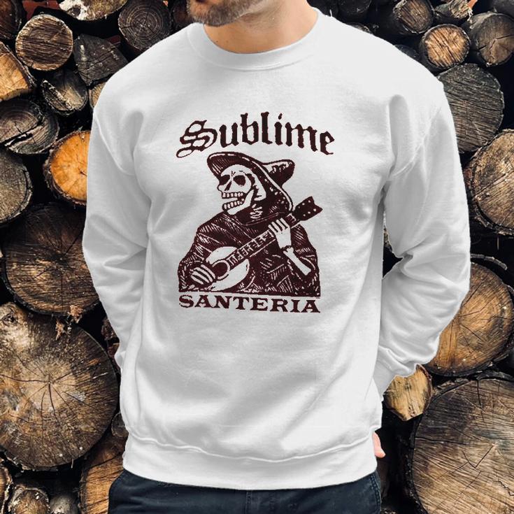 Fea Sublime Santeria Skeleton Sweatshirt Gifts for Him