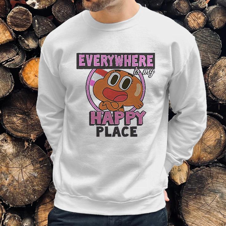 Fifth Sun Girls The Amazing World Of Gumball Darwins Place Sweatshirt Gifts for Him