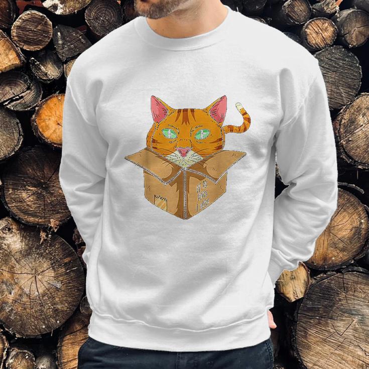 If It Is Fits I Sit Cat Box Funny Quote For Owner Sweatshirt Gifts for Him