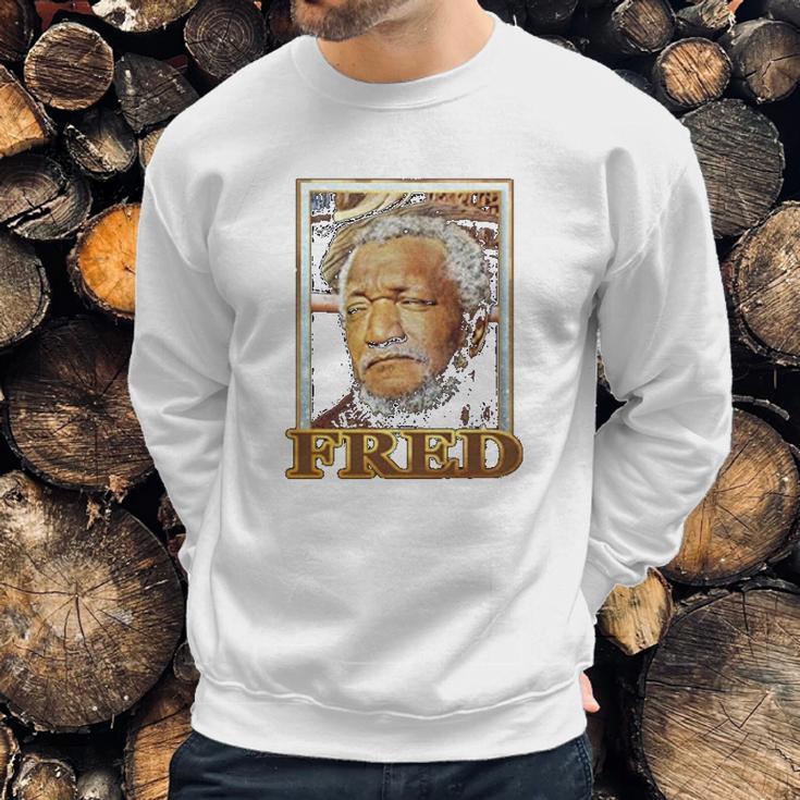 Fred Sanford Retro Portrait Sweatshirt Gifts for Him