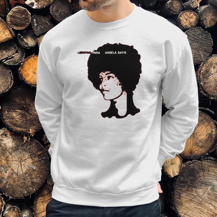 Free Angela Davis Libertad Sweatshirt Gifts for Him