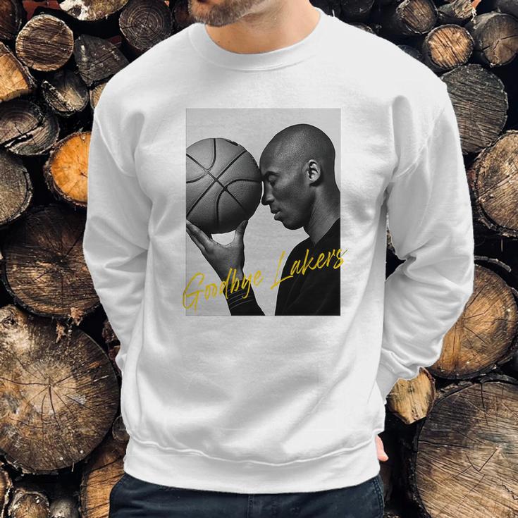 Good Bye Lakers Kobe Bryant Mono Art Sweatshirt Gifts for Him