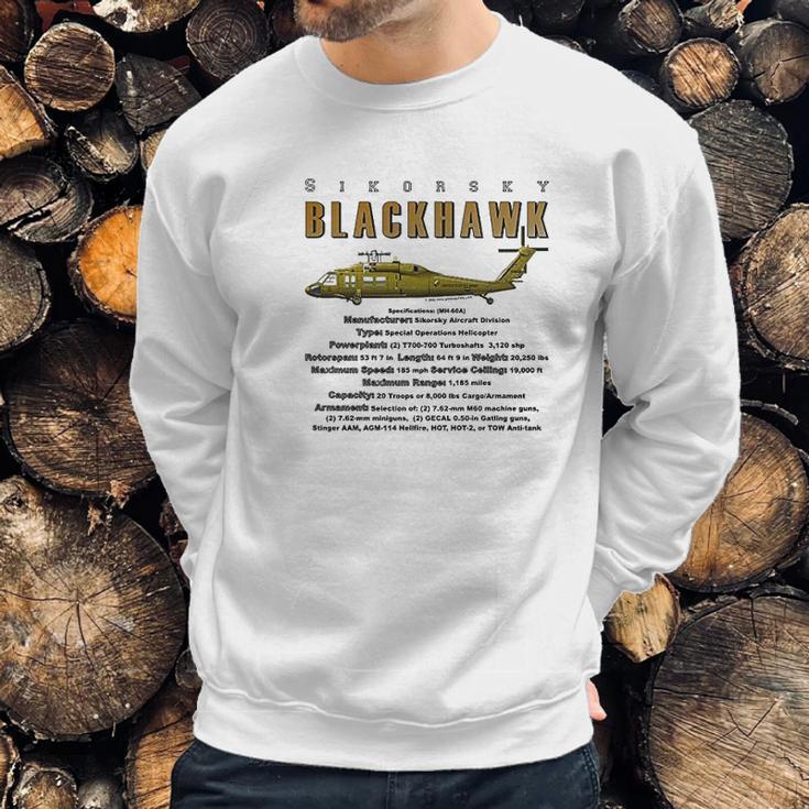 H60 Black Hawk Sweatshirt Gifts for Him