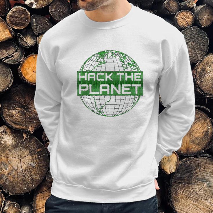 Hack The Planet Software Developer Sweatshirt Gifts for Him