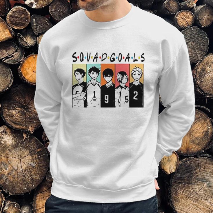 Haikyuu Squad Goals Gift Sweatshirt Gifts for Him