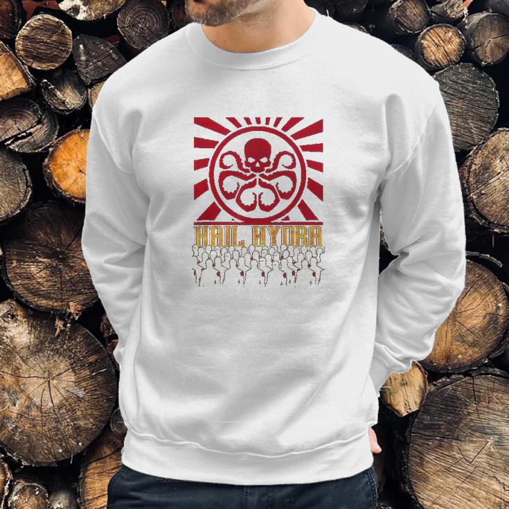 Hail Hydra Army Propaganda Graphic Sweatshirt Gifts for Him