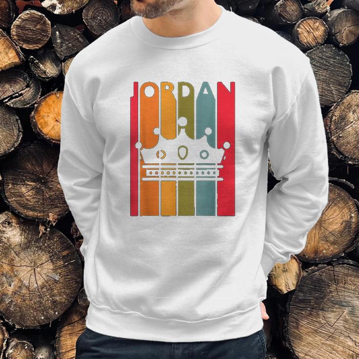 Jordan Gift Idea For Boys Men First Name Vintage Jordan Sweatshirt Gifts for Him