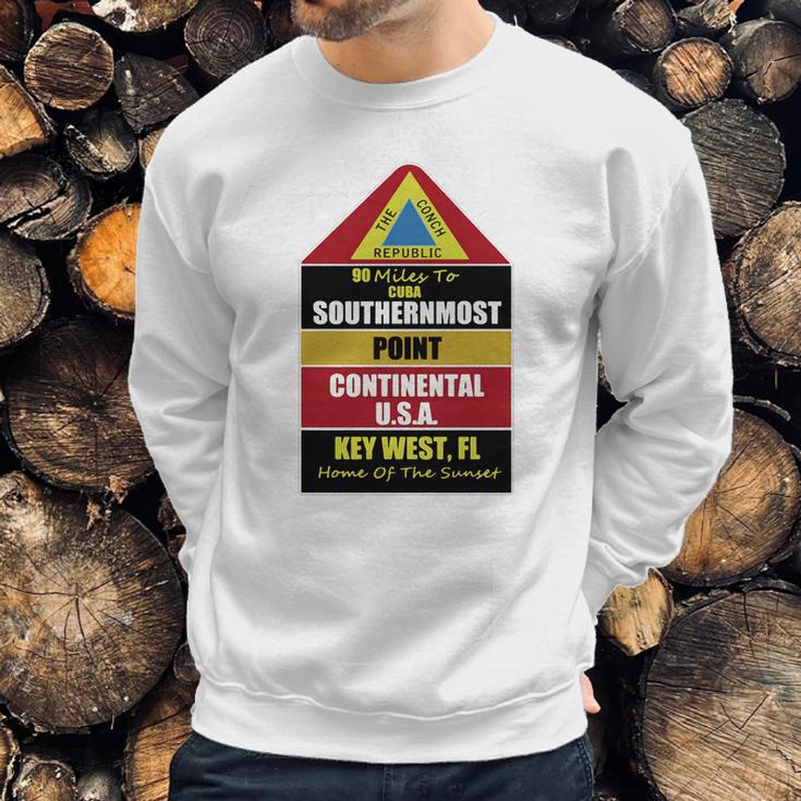 Key West Conch Republic Sweatshirt Gifts for Him