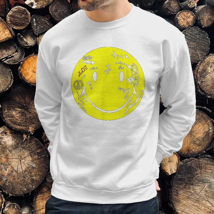 Lil Wayne Tattoo Smiley Sweatshirt Gifts for Him